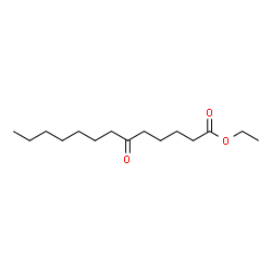 Ethyl 6-oxotridecanoate结构式