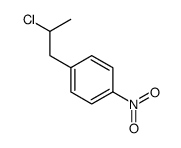 1-(2-chloropropyl)-4-nitrobenzene Structure