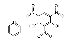 pyridine, compound with 2,4,6-trinitro-resorcinol结构式