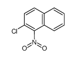 2-chloro-1-nitronaphthalene结构式