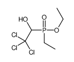 2,2,2-trichloro-1-[ethoxy(ethyl)phosphoryl]ethanol结构式