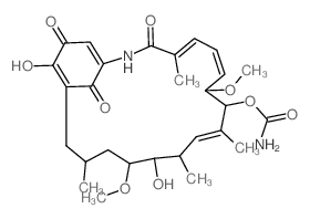 17-Des-O-methylgeldanamycin Structure