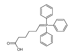 6-(triphenyl-λ5-phosphanylidene)hexanoic acid结构式