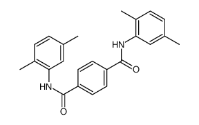 1-N,4-N-bis(2,5-dimethylphenyl)benzene-1,4-dicarboxamide Structure