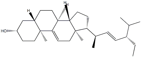 (22E)-5α-Stigmasta-9(11),22-dien-3β-ol picture