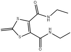 N,N'-Diethyl-2-methylene-1,3-dithiole-4,5-dicarboxamide picture