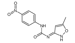 1-(5-methyl-1,2-oxazol-3-yl)-3-(4-nitrophenyl)urea结构式