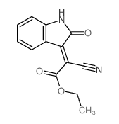 Acetic acid,2-cyano-2-(1,2-dihydro-2-oxo-3H-indol-3-ylidene)-, ethyl ester picture