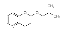 4-(2-methylpropoxy)-5-oxa-10-azabicyclo[4.4.0]deca-7,9,11-triene structure