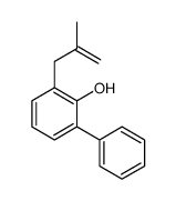 2-(2-methylprop-2-enyl)-6-phenylphenol Structure