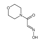 2-hydroxyimino-1-morpholin-4-ylethanone结构式