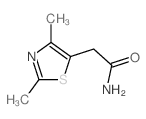 2-(2,4-dimethyl-1,3-thiazol-5-yl)acetamide结构式