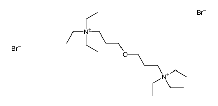 triethyl-[3-[3-(triethylazaniumyl)propoxy]propyl]azanium,dibromide Structure