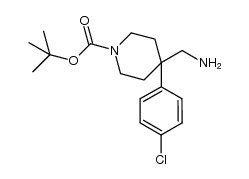 1-Boc-4-(4-chlorophenyl)4-piperidinemethanamine picture