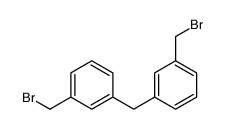 1-(bromomethyl)-3-[[3-(bromomethyl)phenyl]methyl]benzene结构式