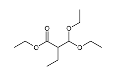 Ethyl 3,3-diethoxy-2-ethylpropanoate Structure