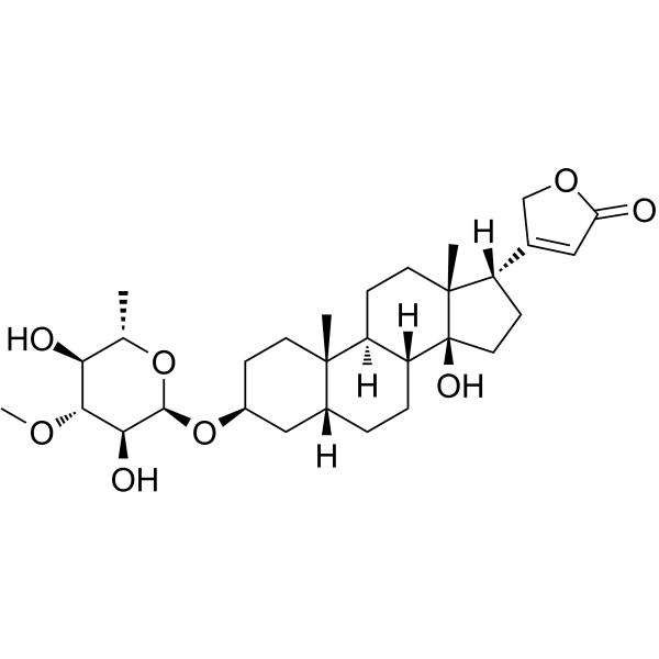 17alpha-Neriifolin Structure