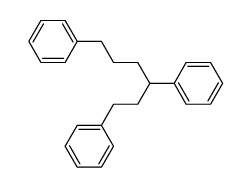 hexane-1,3,6-triyltribenzene Structure
