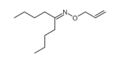 di-n-butyl ketone oxime O-allyl ether Structure