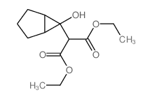 diethyl 2-(6-hydroxy-6-bicyclo[3.1.0]hexyl)propanedioate Structure