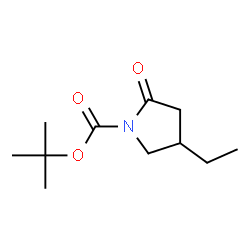 1-Pyrrolidinecarboxylicacid,4-ethyl-2-oxo-,1,1-dimethylethylester(9CI) picture