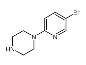 1-(5-Bromopyridin-2-yl)piperazine Structure