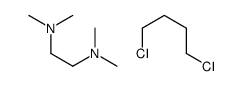 1,4-dichlorobutane,N,N,N',N'-tetramethylethane-1,2-diamine Structure