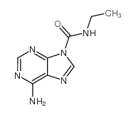 6-AMINO-N-ETHYL-9H-PURINE-9-CARBOXAMIDE Structure