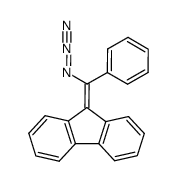 9-(α-azidobenzyliden)fluoren Structure