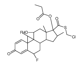 丙酸氯替卡松结构式