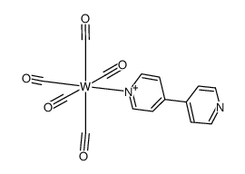 (CO)5W(4,4'-bipyridine)结构式