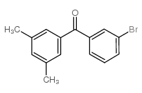 3-BROMO-3',5'-DIMETHYLBENZOPHENONE Structure