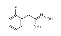 2-(2-FLUORO-PHENYL)-N-HYDROXY-ACETAMIDINE Structure