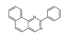 2-phenylbenzo[h]quinazoline Structure