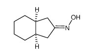 cis-Hydrindanon-2-oxim Structure