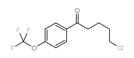 5-CHLORO-1-OXO-1-(4-TRIFLUOROMETHOXYPHENYL)PENTANE图片