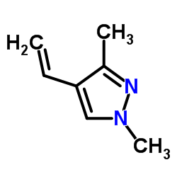 1,3-Dimethyl-4-vinyl-1H-pyrazole结构式