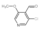 3-chloro-5-methoxypyridine-4-carbaldehyde Structure