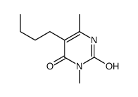 5-butyl-3,6-dimethyl-1H-pyrimidine-2,4-dione Structure