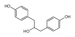 1,3-Bis(4-hydroxyphenyl)-2-propanol Structure