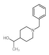 1-(1-benzyl-4-piperidyl)ethanol structure