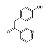 Ethanone, 2-(4-hydroxyphenyl)-1-(3-pyridinyl) Structure