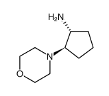 Cyclopentanamine, 2-(4-morpholinyl)-, (1R,2R)- Structure