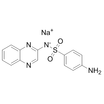 Sulfaquinoxaline sodium salt picture