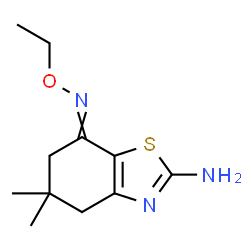 7-(AZAETHOXYMETHYLENE)-5,5-DIMETHYL-4,5,6-TRIHYDROBENZOTHIAZOLE-2-YLAMINE structure