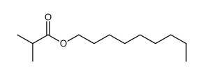 nonyl 2-methylpropanoate结构式