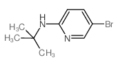 N-(5-Bromo-2-pyridinyl)-N-(tert-butyl)amine Structure