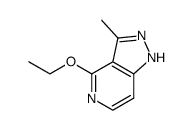 4-ethoxy-3-methyl-1H-pyrazolo[4,3-c]pyridine结构式