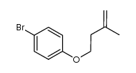 4-bromophenyl 3-methylbut-3-en-1-yl ether结构式