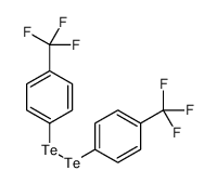 1-(trifluoromethyl)-4-[[4-(trifluoromethyl)phenyl]ditellanyl]benzene结构式